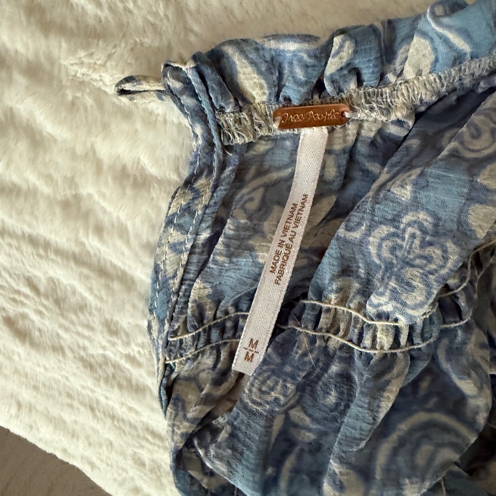 Free People Merrie Mix Print Tunic - Picture 4 of 6